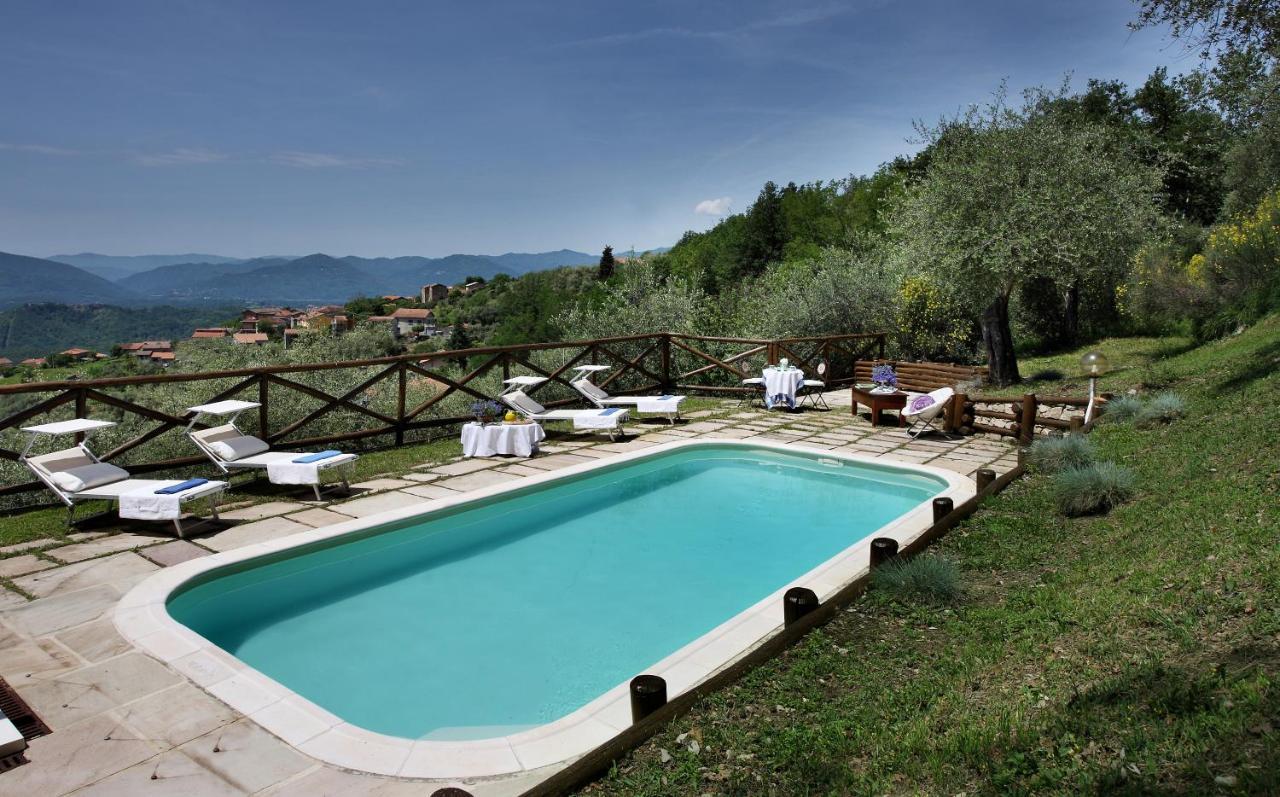 Villa Belli - Luxury Villa With Saltwater Swimmingpool Agnino Esterno foto
